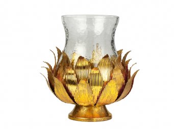 AK.JB0197 LOTUS MUMLUK BYK 28*28*36 CM